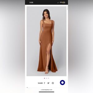 Buddy Grey Jay bridesmaid dress